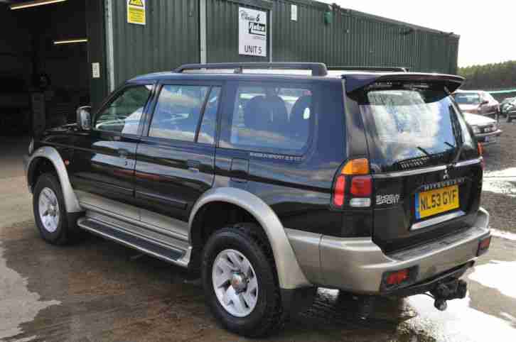 Mitsubishi 2003 53 Plate Shogun Sport Equippe 2 5 Td Mot Thousands Mitsubishi 2003 53 Plate Shogun Sport Equippe 2 5 Td Mot Thousands