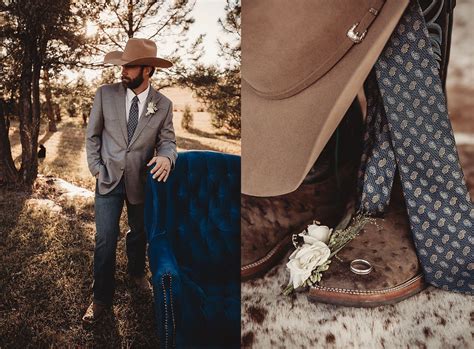 Modern Cowboy Styles Western Weddings Native Roaming Photography
