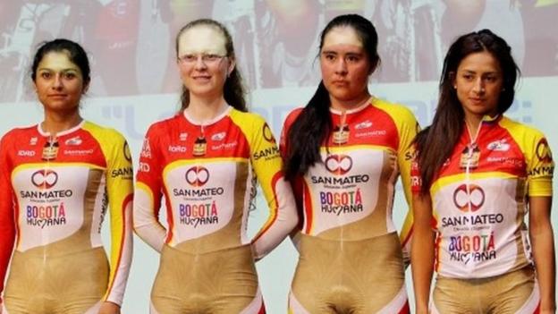 Naked Team Cycling Kit Defended By Colombian Rider Bbc Sport Naked Team Cycling Kit Defended By Colombian Rider Bbc Sport