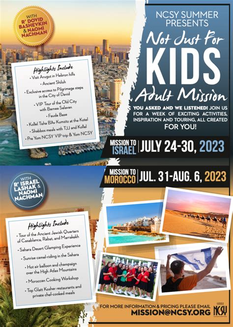 Ncsy Summer Adult Missions Ncsy Summer