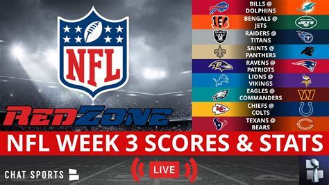 Nfl Scores Week 2 Live Updates Results Highlights From Today S Games