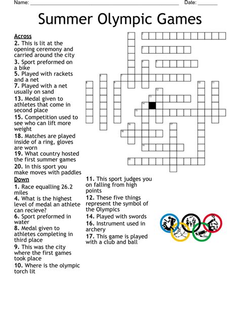 Olympic Sport Crossword Clue: Quick Solutions Guide