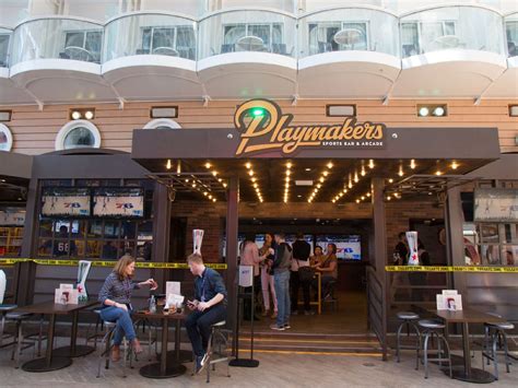Playmakers Sports Bar Arcade On Royal Caribbean Mariner Of The Seas