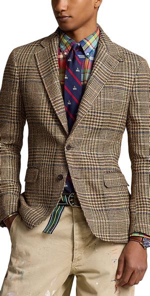 Polo Ralph Lauren Polo Glen Plaid Sport Coat Glen Plaid Mens Sport
