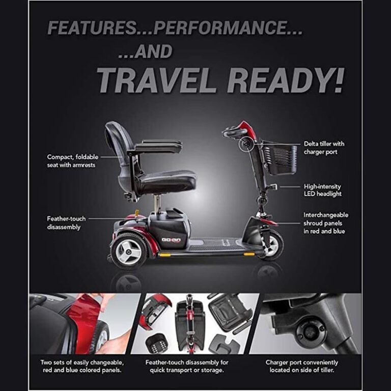 Pride Go Go Sport 3 Wheel Mobility Scooter Toy Delivery