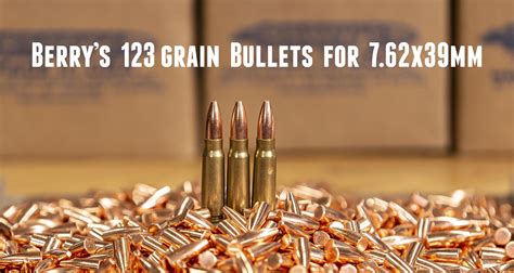 Reloading 7 62X39mm With Berry S 123 Grain Bullets Ultimate Reloader