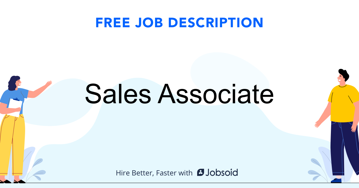 Sales Associate Job Description Jobsoid Sales Associate Job Description Jobsoid