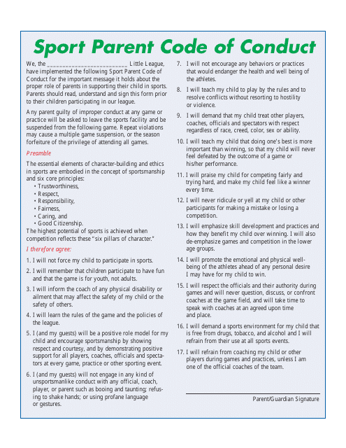 Scsd Sport Parent Code Of Conduct Doc Template Pdffiller Scsd Sport Parent Code Of Conduct Doc Template Pdffiller