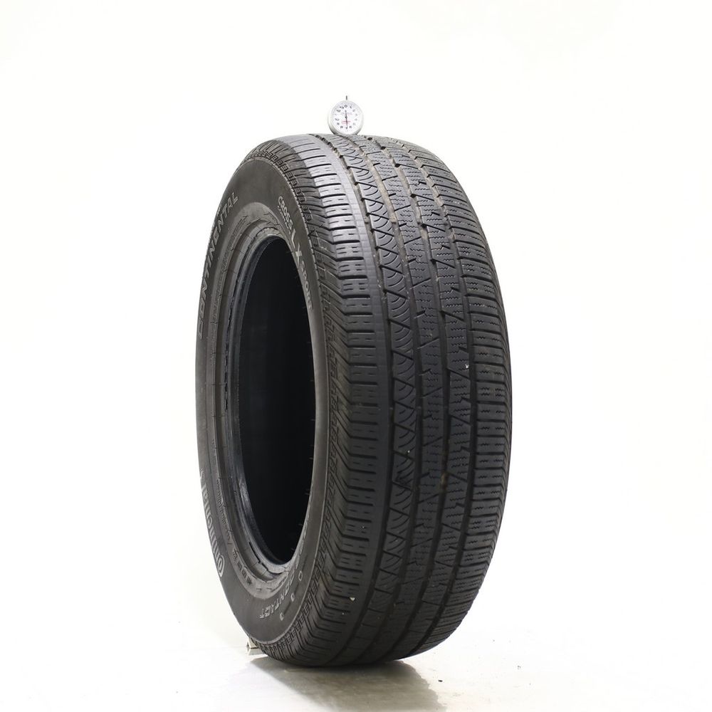 Set Of 4 Used 245 60R18 Continental Crosscontact Lx Sport 105T 6 5 Set Of 4 Used 245 60R18 Continental Crosscontact Lx Sport 105T 6 5