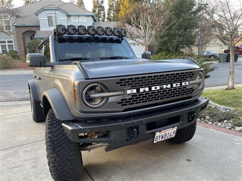 Show Me Your Light Bar Kc Light Pics Bronco6g 2021 Ford Bronco