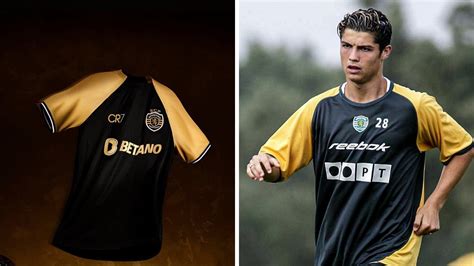Sporting Cp Unveil New Cristiano Ronaldo Inspired Jersey With Cr7