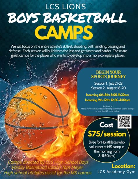 Summer Sports Camps Athletic Booster Club Loveland Classical Schools