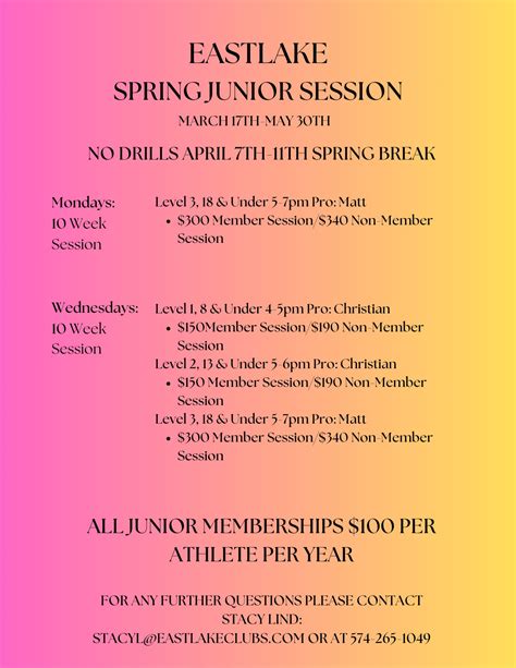 Tennis Eastlake Athletic Clubs