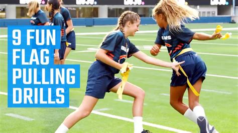 The Best Flag Football Drills To Level Up Your Game Youtube