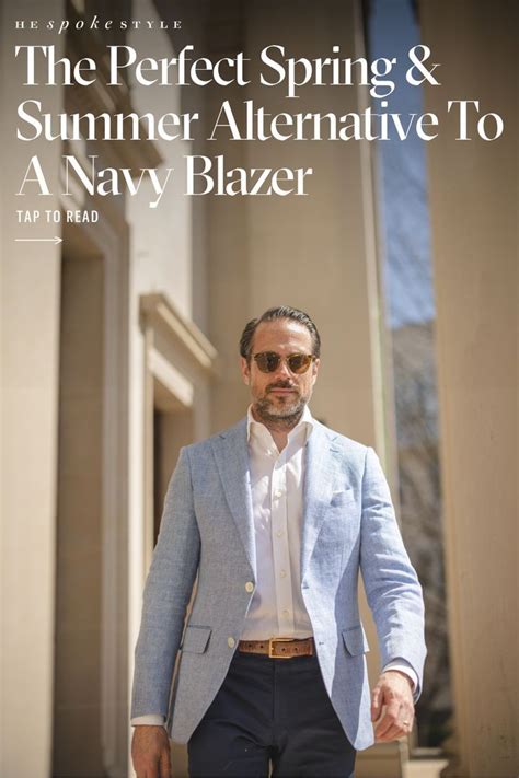 The Perfect Spring Summer Alternative To A Navy Blazer In 2024 The Perfect Spring Summer Alternative To A Navy Blazer In 2024
