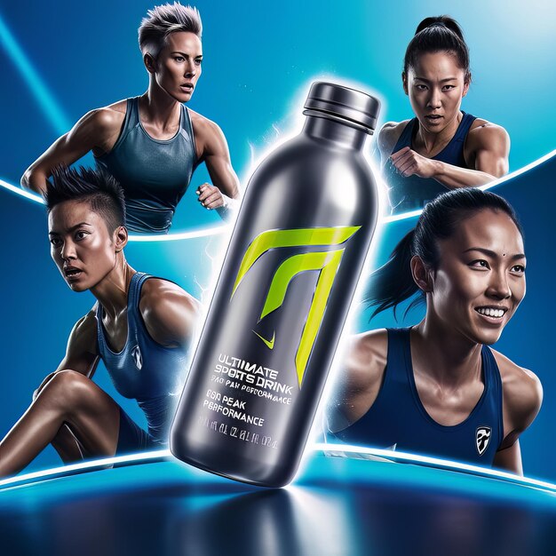 The Ultimate Sports Drink For Peak Performance Premium Ai Generated Image The Ultimate Sports Drink For Peak Performance Premium Ai Generated Image