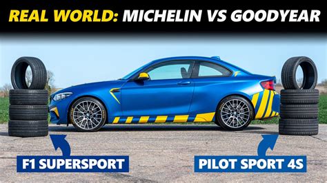 Tire Test Michelin Pilot Sport 4S Vs Goodyear Eagle F1 Supersport