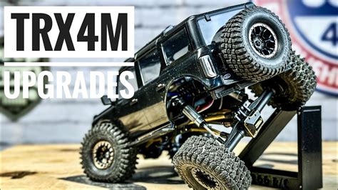 Traxxas Trx4m Build Big Performance Gains New Long Travel Shocks