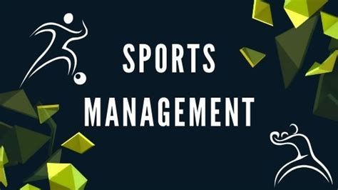 What Is Sports Management Ism Globe What Is Sports Management Ism Globe