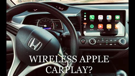 Wireless Apple Carplay On Honda Civic 2006 2011 Full Install Youtube